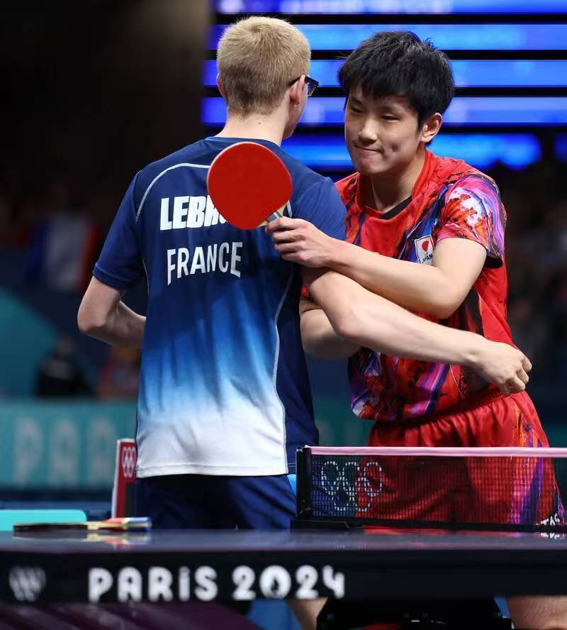 包含法国队力克韩国队，张本智和扛起全队的词条